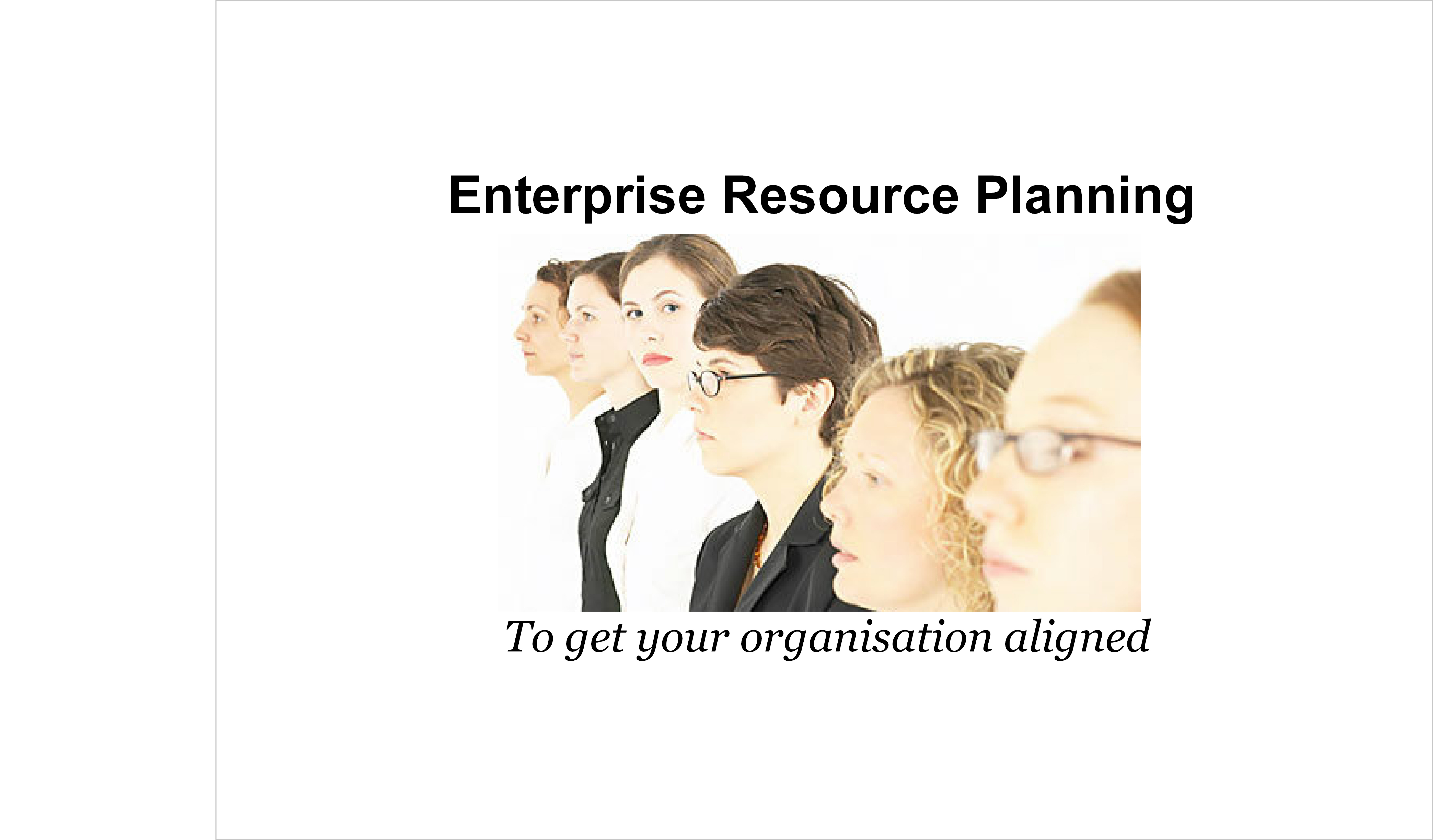 Enterprise Resource Planning 2013 (Version 6.0)